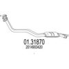 MTS 01.31870 Front Silencer